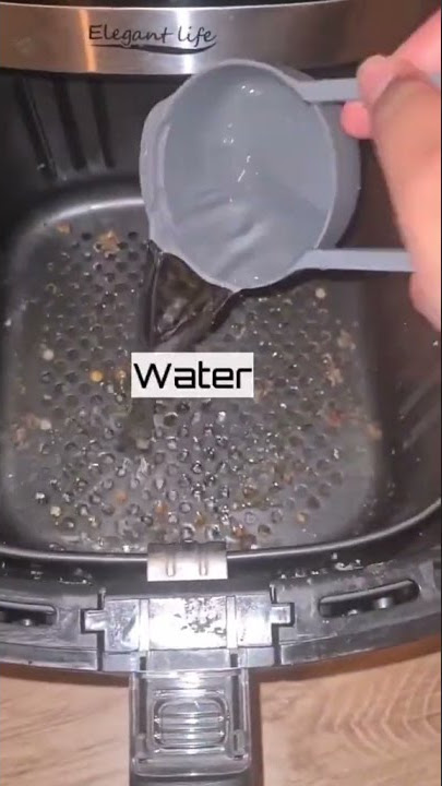 Air fryer cleaning hack #cleaning