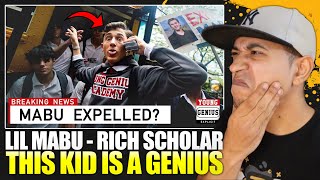THIS KID IS A GENIUS! | Lil Mabu - RICH SCHOLAR (Official Music Video) Reaction