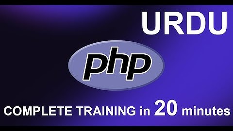 Complete PHP Training in Urdu | Variables, Loops, If-Else, Arrays, Functions | Mr2tpro