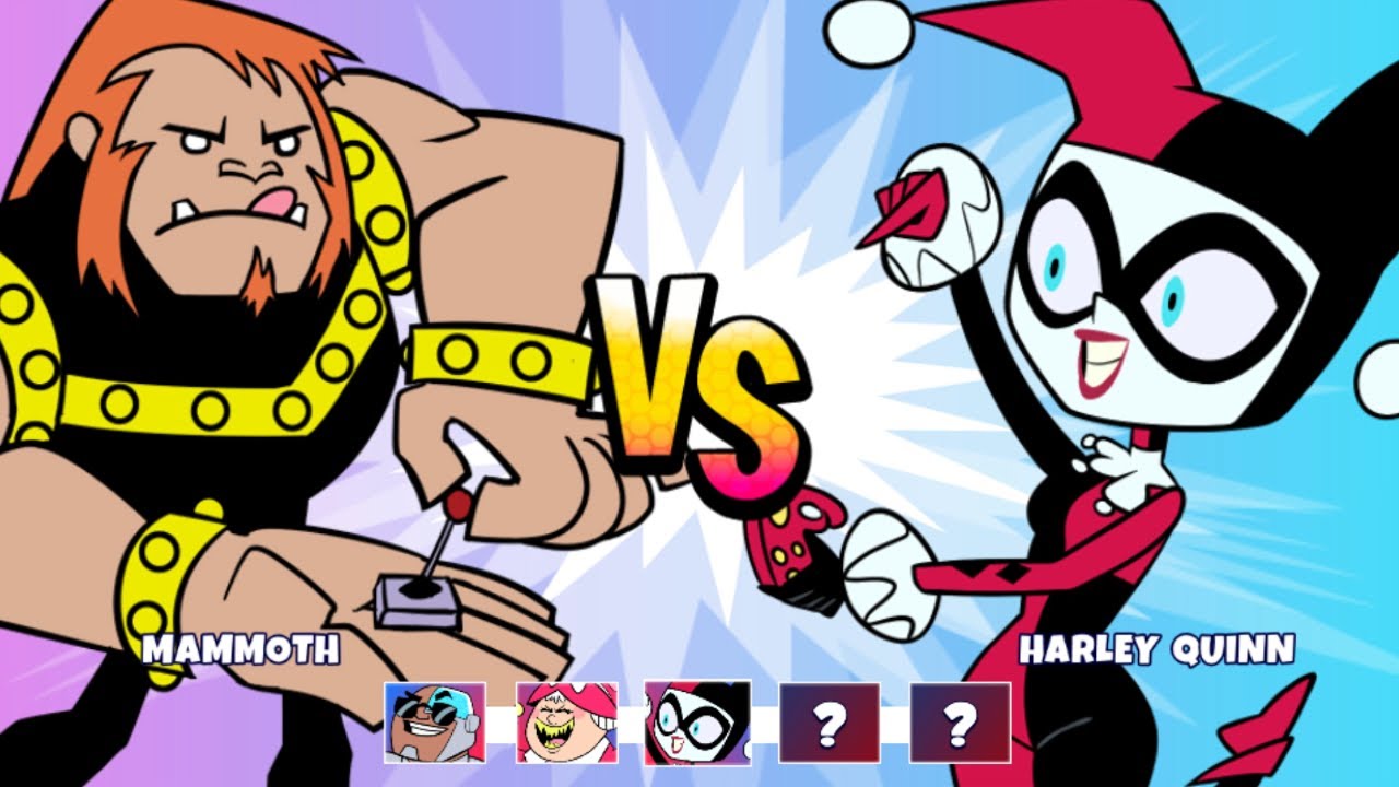 Teen Titans Go: Jump Jousts 2 - Mammoth Is Tired of Harley's Antics (CN Games)