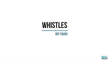 Touch Referee: Whistles
