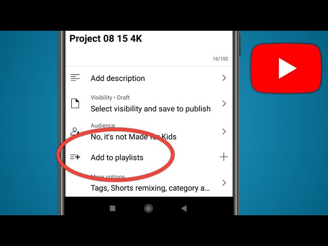 Add To Playlist Youtube | Add To Playlist | How To Add Playlist On Youtube class=