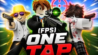 Playing one tap and we have a new friend  #Saumya_var9 #cat_boy #duke_dennis #(fps) One Tap #roblox 