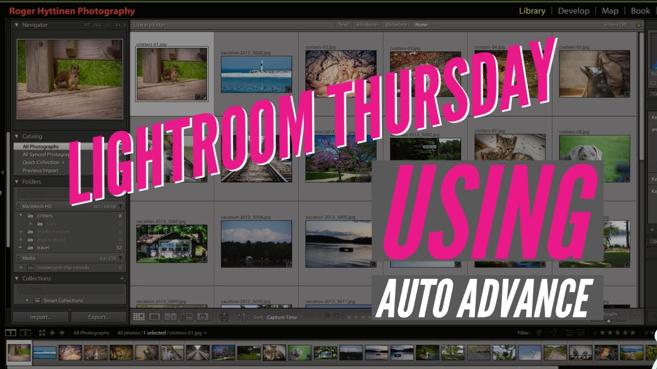 Save tons of time using Lightroom's AutoAdvance feature [CC] YouTube