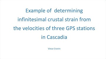 GPS Strain in Cascadia