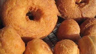 OLD FASHIONED CAKE DOUGHNUTS  How to make CAKE DONUTS Recipe