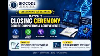 BioCode Innovators Batch 2 Closing Ceremony | Course Completion, Achievements & Next Steps