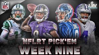 Details NFL Week 9 Picks & Score Predictions | 2019 #NFLRT Pick'em Challenge Update