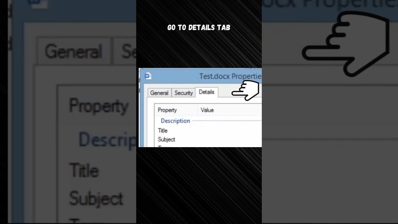 How to update/remove Author name from MS-Word document