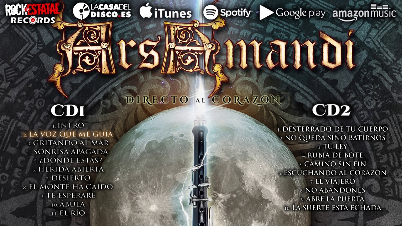 Ars Amandi - Directo Al Corazón (Disco Completo Oficial)