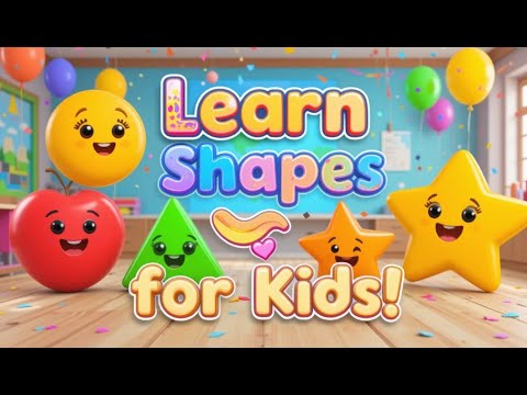 Fun & Easy Way to Learn Shapes for Kids – The Ultimate Preschool ...