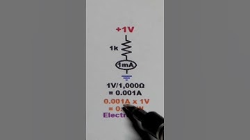 3rd Current Per Volt Through Common Resistor Values #electronic  #howto #electroniccircuits