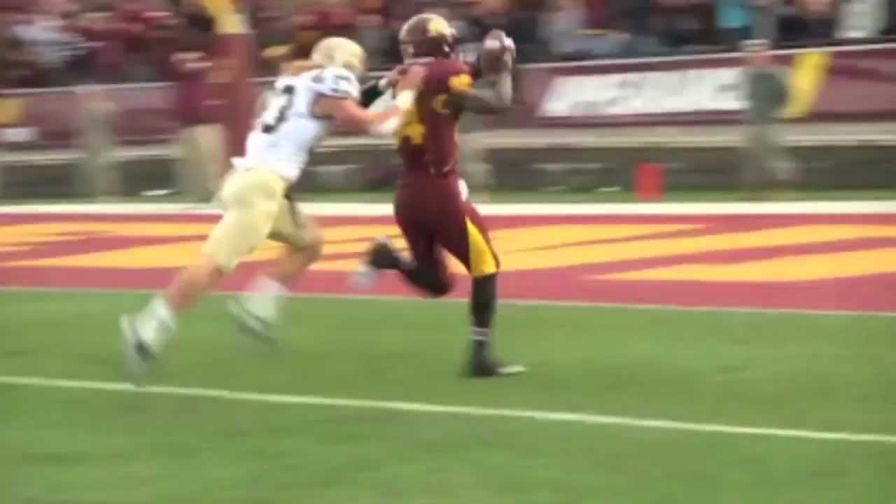 CMU Football Top Performances Titus Davis vs. Western Michigan YouTube