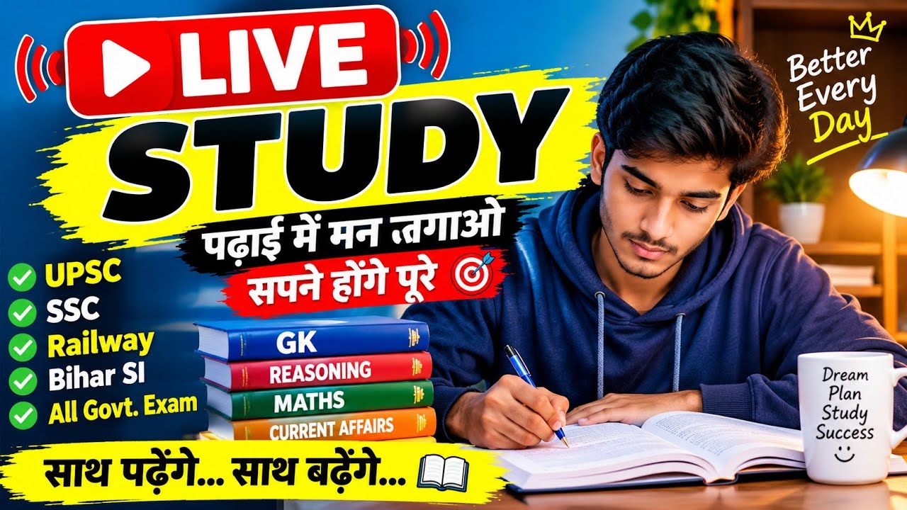geography live study - YouTube