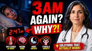 Waking Up at 2–3 AM After Menopause? THIS Is Why You Can’t Sleep