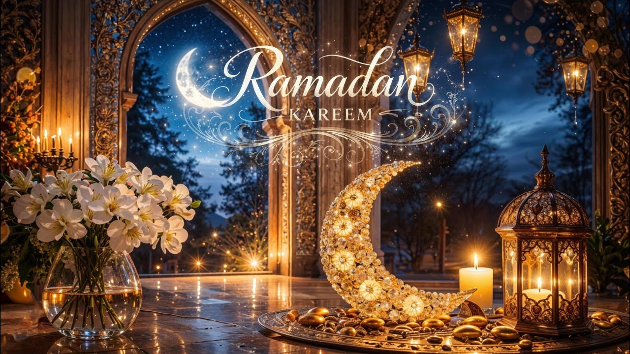 Luxurious Islamic Ambience | Ramadan Tv art 2026 🌙 خلفية شاشة رمضان |  أجواء هادئة ومريحة