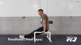 Parallette Heel Taps