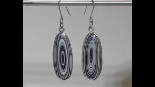 Making Earring Out Of Fordite, Jewelry Tutorial