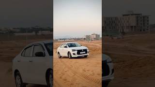 White Swift Dzire Pushkar Desert View #shorts #shortsfeed#viralvideo #marutisuzuki#swiftdzire#desert