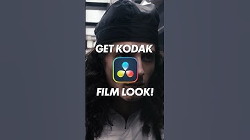 How to get KODAK film look in Davinci Resolve! | Full in-depth video on channel! #colorgrading