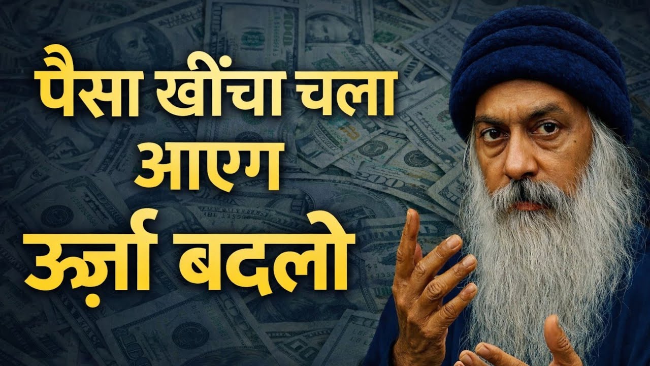 बस यह सुनो - पैसा खींचा चला आयगा ऊर्जा बदलो | Osho Hindi Speech | Osho Motivation | Osho Pravachan