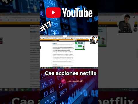 Cae acciones netflix