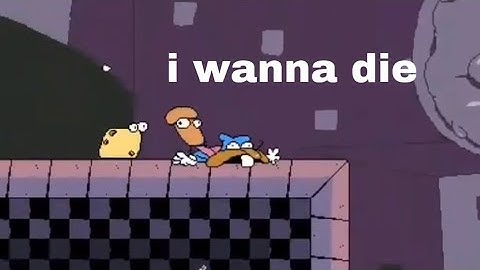 Pizza Tower John Gutter P-rank as The Noise