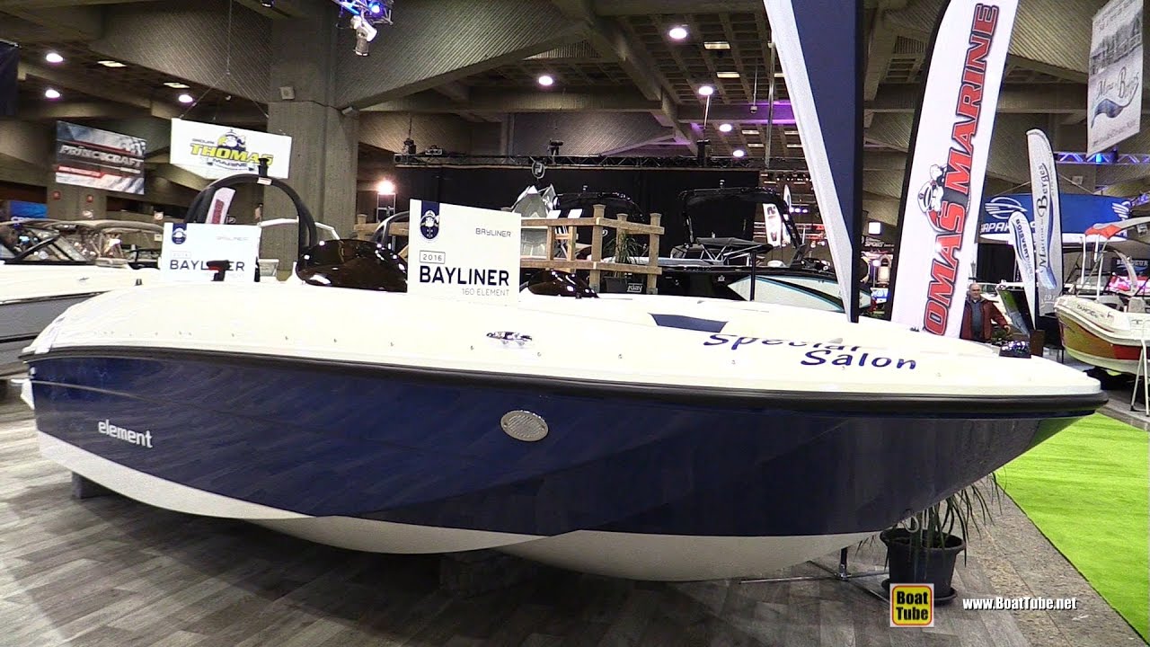 2017 Bayliner 160 Element Motor Boat - Walkaround - 2017 Montreal Boat Show