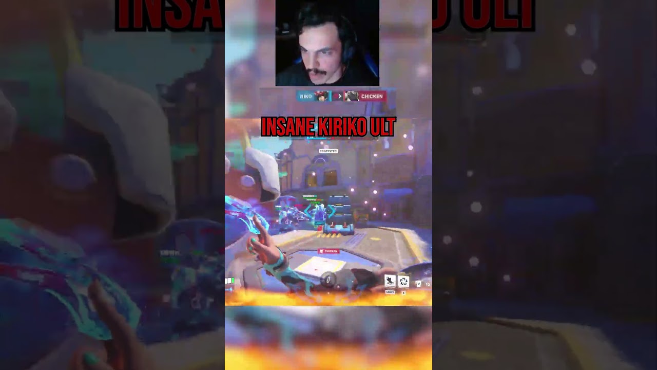 Insane Kiri Ult!! #overwatch2 #fypシ #shorts #trending #twitch #twitchstreamer