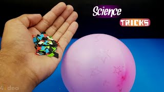 Paper And Balloon Tricks | Science Tricks | Magic trick | i4 idea