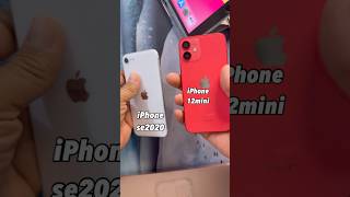 Iphone 12 Mini Vs Iphone Se 2020 Test Boot