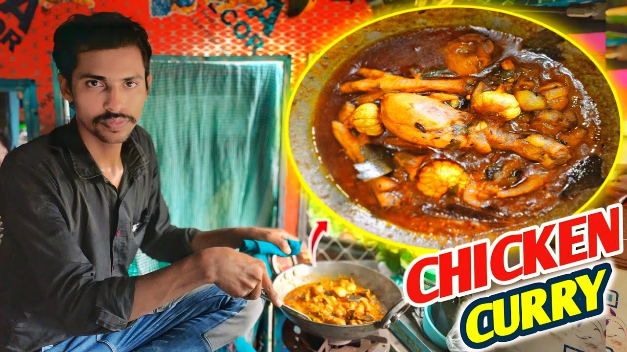 😋Chicken Curry 🍛 _ Bihari Truck Driver _ Vlogs Videos _ Sri City _ Ajeet S Vlogs 