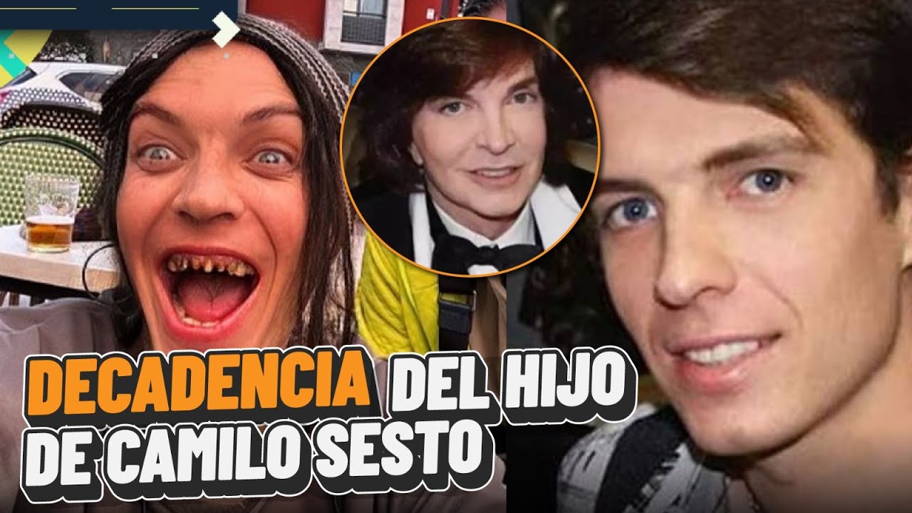 La historia del hijo de Camilo Sesto que lo tiene irreconocible y perdido en las drogas | Reportaje