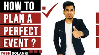 How to plan a perfect Event ? | Bonus "Event Planning" Checklist PDF