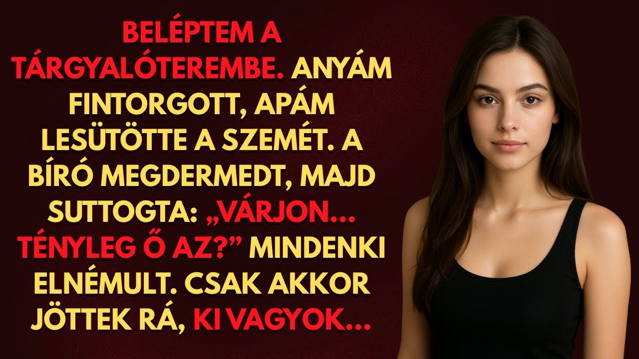 A Bíró Megdöbbent, Anyám Felvonta a Szemöldökét, Apám Lesütötte a Szemét – a Terem Elcsendesedett...