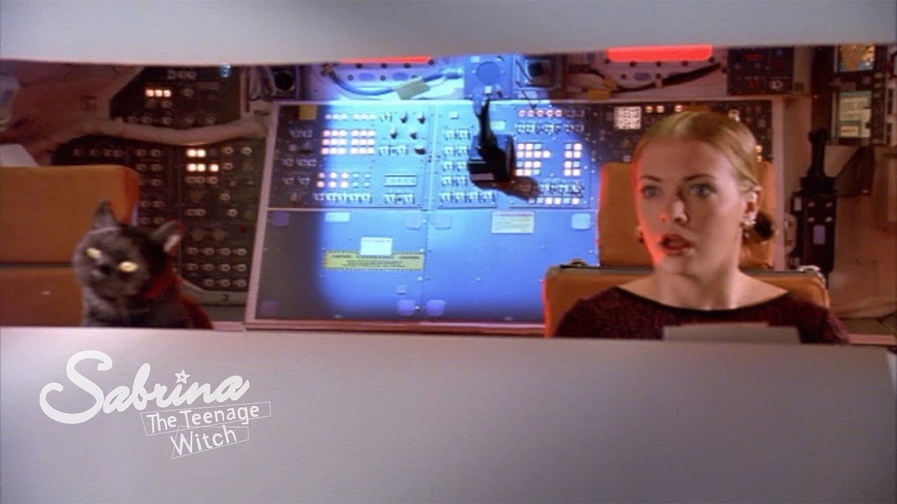 Sabrina and Salem Have a Crash Landing!