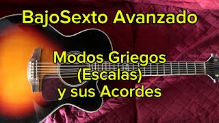 BajoSexto Avanzado: Modos Griegos(Escalas) y sus Acordes