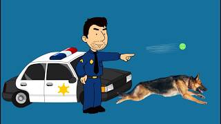 How Gingie was trained to be a police dog