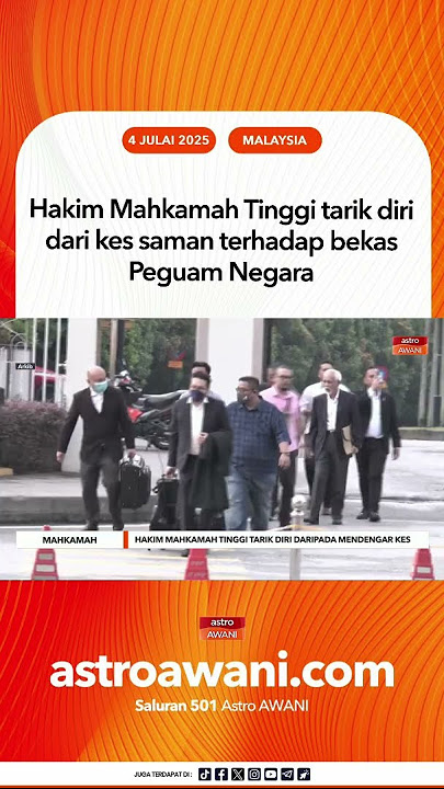 Hakim Mahkamah Tinggi tarik diri dari kes saman terhadap bekas Peguam Negara