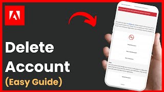 How To Delete Adobe Account !