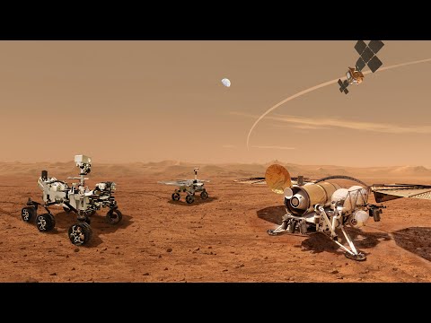 Mars Sample Return Mission Conceptual Animation