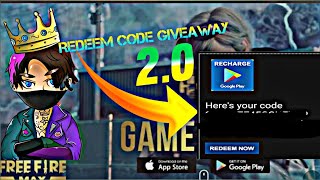 Free Fire Free Redeem Code | Giveaway | Redeem | #redeem #ff