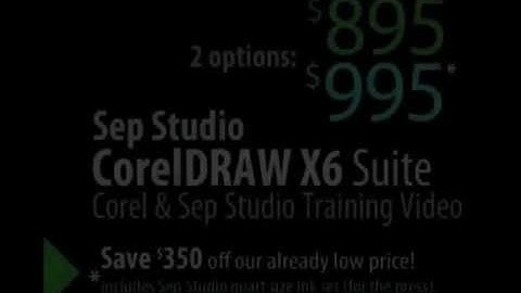 Separation Studio, AccuRIP, and CorelDraw X6 Graphic Suite Package