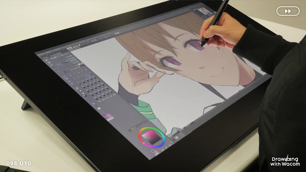 イラストレーター U10 Drawing With Wacom Dww Youtube