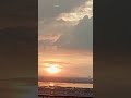 Golden Sun Shine, Sinar Mentari Merah Kuning Kemasan di atas Teluk Jakarta #pik #sunset #ufo #shorts