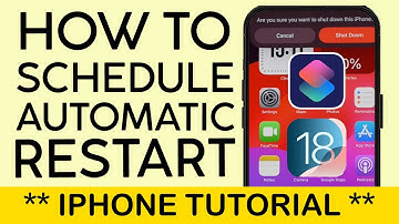 How to Schedule a Automatic Restart on Your iPhone 2025