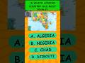 Geography quiz pt2. How many did you get? #geographyquiz #quiztimechallenge