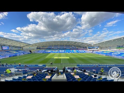 Confirmed line up Brighton vs Man City