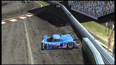 TOCA Race Driver 3 Crash - Wheels blown off