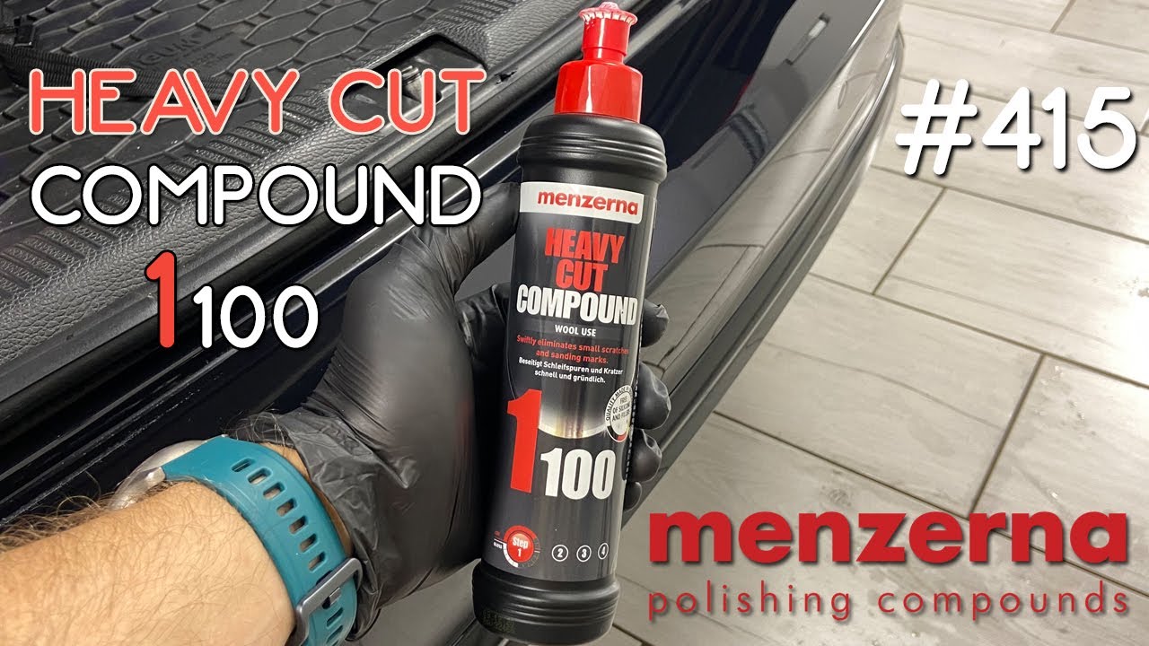 Step By Step How To De Nib And Polish Clearcoat - Menzerna Polishing  Compounds 